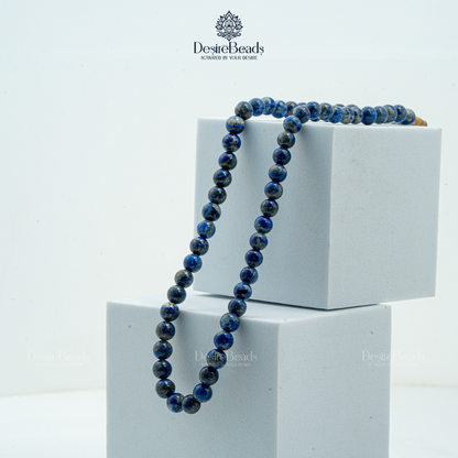 DesireBeads Focus Flicker Mala - Lapis Lazuli