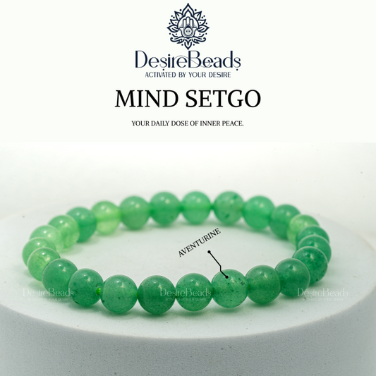 DesireBeads Mind Set Go Bracelet - Aventurine