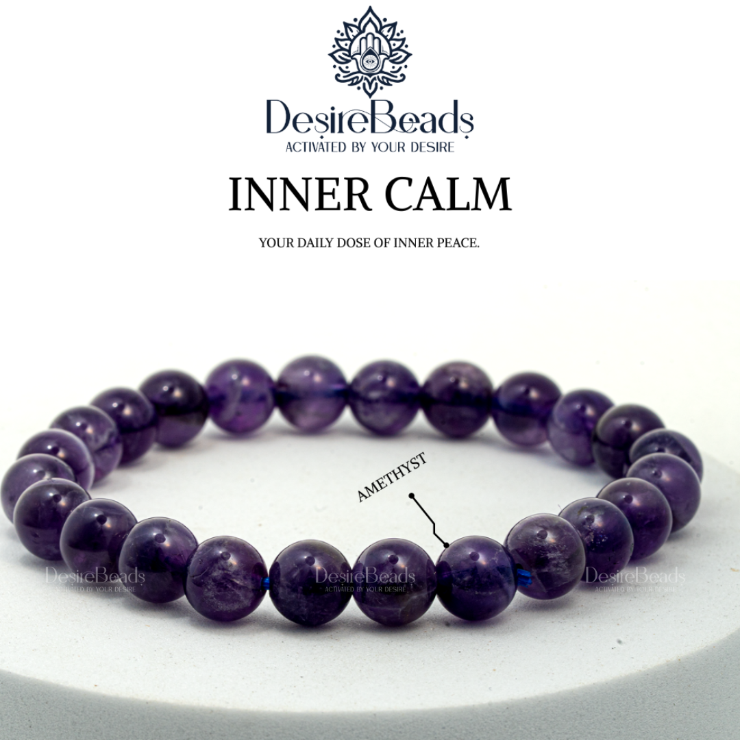 DesireBeads Inner Calm Bracelet - Amethyst