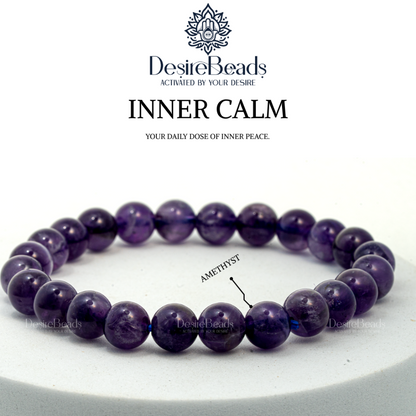 DesireBeads Inner Calm Bracelet - Amethyst