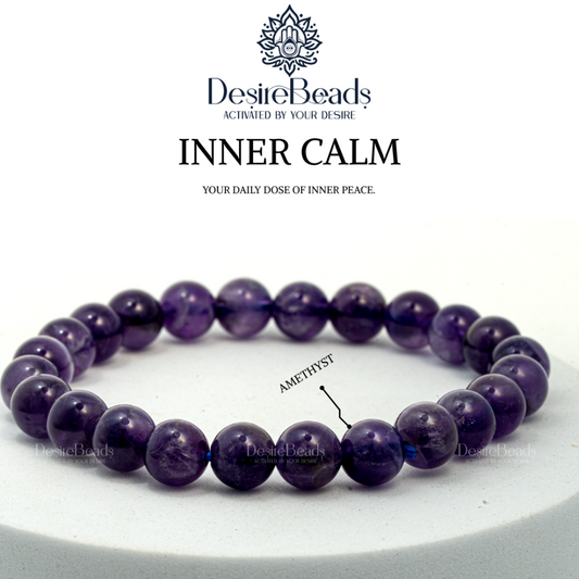 DesireBeads Inner Calm Bracelet - Amethyst