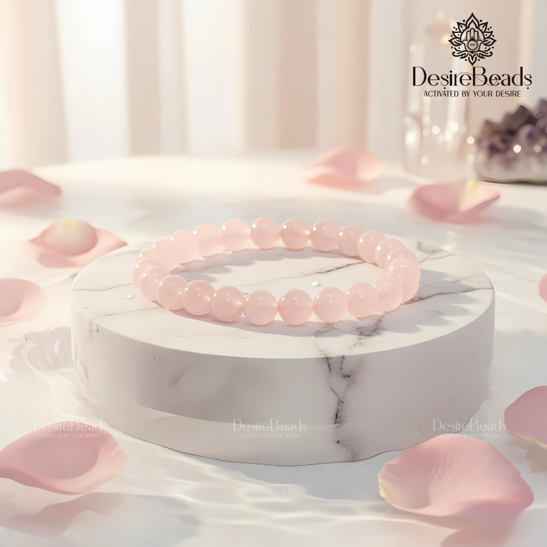 DesireBeads Self Love Bracelet – Rose Quartz