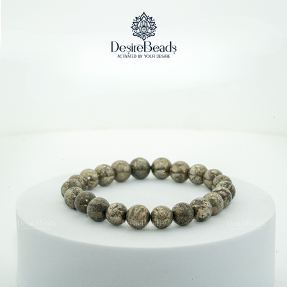 DesireBeads Raw Pyrite Bracelet