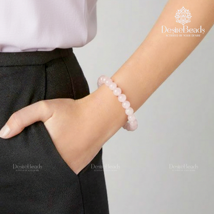 DesireBeads Self Love Bracelet – Rose Quartz